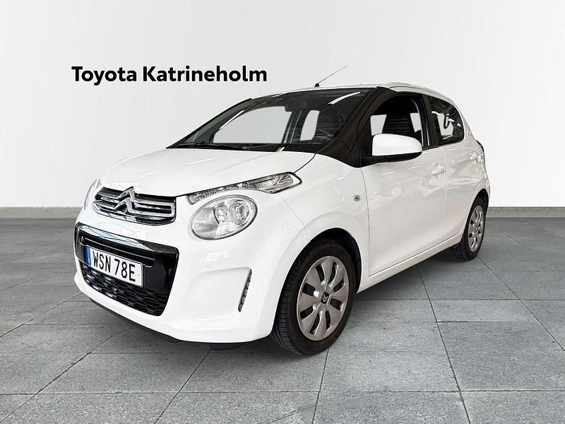 Vit Begagnad 2020 Citroën C1 Halvkombi | 69 900 kr (Marknadspris) - Bild 1/4