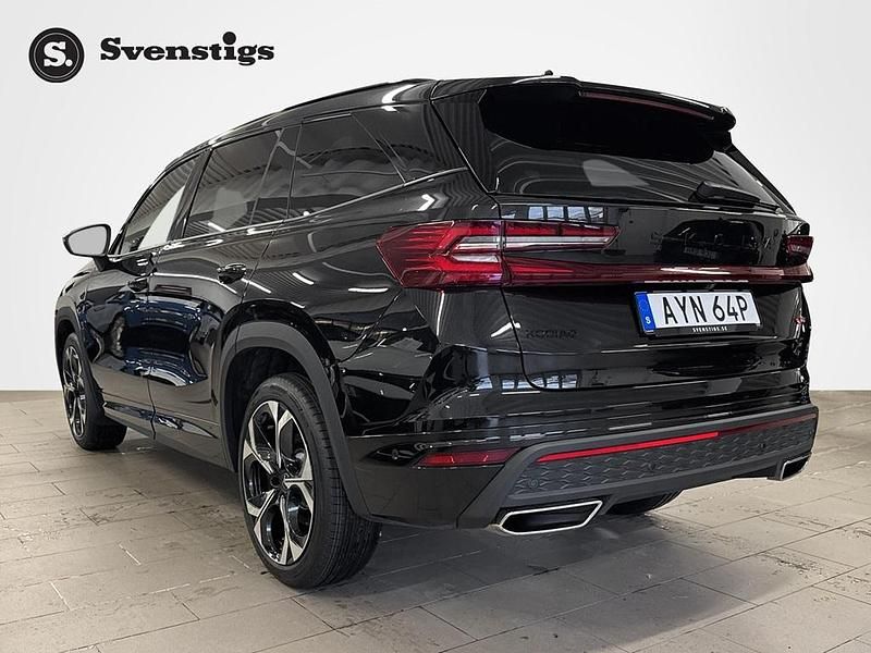 Ny Skoda Kodiaq RS 2026 Svart SUV