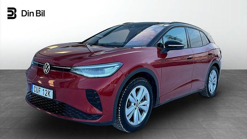 Begagnad VW ID.4 GTX 250 kW (340 HK) 2023 Mörkröd SUV