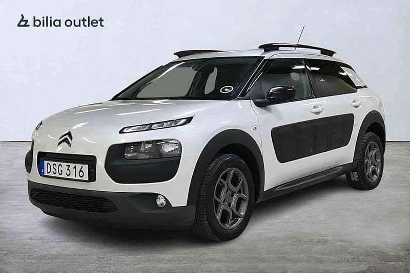 Begagnad Citroën C4 Cactus PureTech 2014 Vit Halvkombi