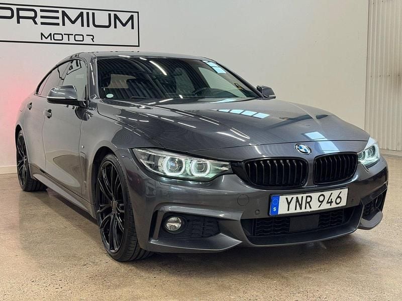 Begagnad BMW 430 Gran Coupé M Sport 252 HK (185 kW) 2017 Grå Sportkupé
