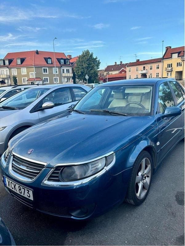 Blå Begagnad 2006 Saab 9-5 Sedan | 10 000 kr (Superpris) - Bild 1/4