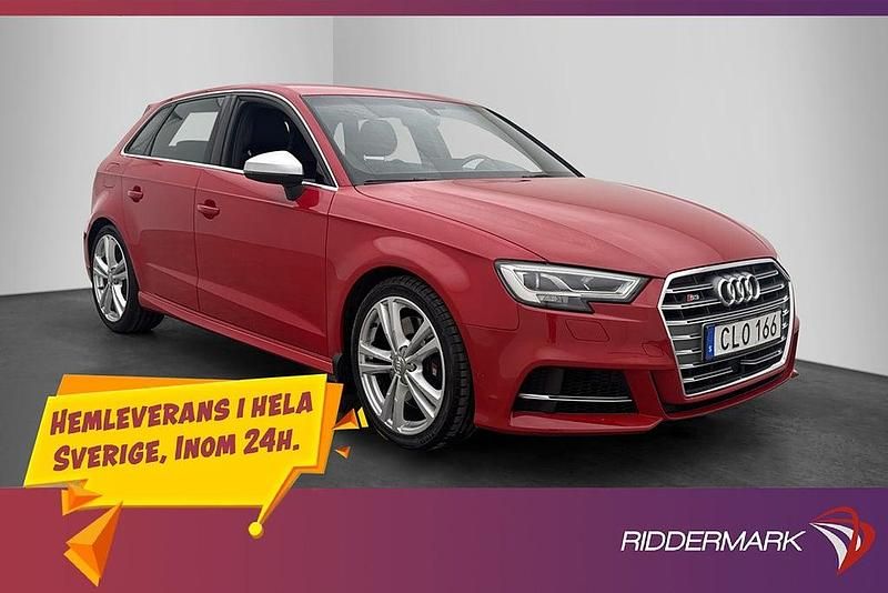 Röd Begagnad 2017 Audi S3 | 319 900 kr - Bild 1/3