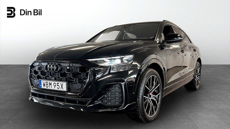 Svart Ny 2024 Audi Q8 S-Line SUV | 999 900 kr - Bild 1/4