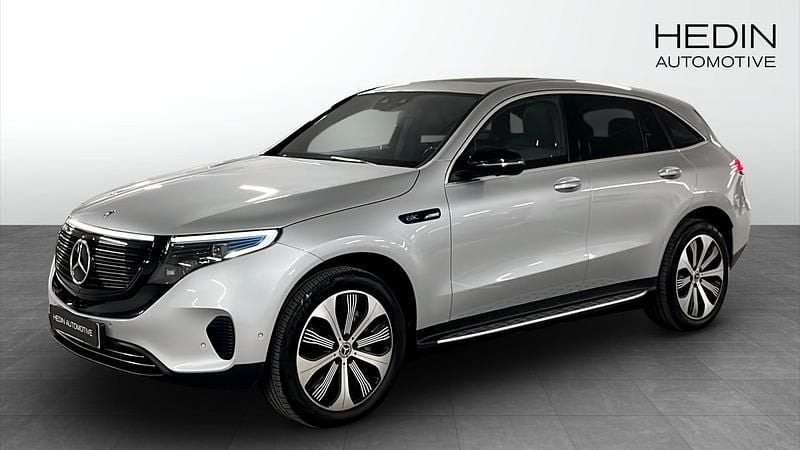 Silver Begagnad 2020 Mercedes EQC400 SUV | 328 700 kr (Marknadspris) - Bild 1/4