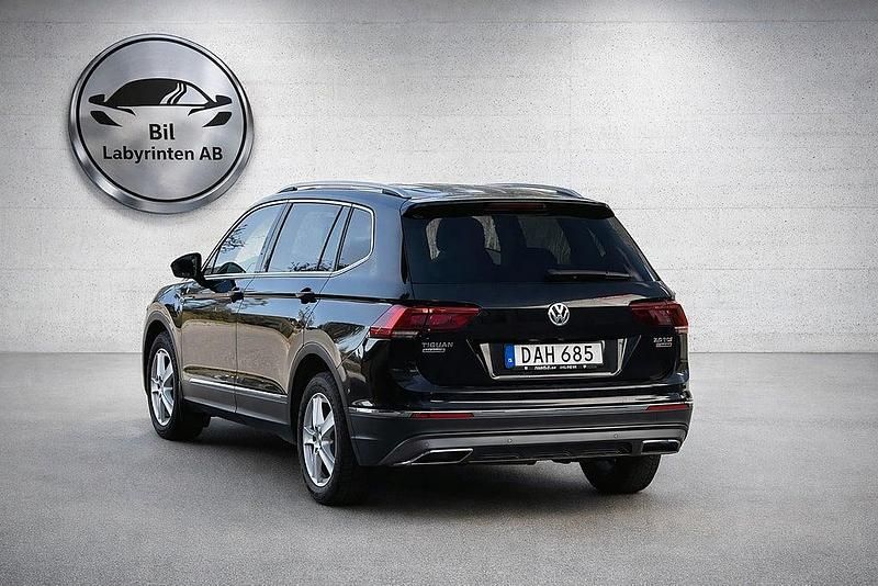 Begagnad VW Tiguan Allspace GT 191 HK (140 kW) 2017 Svart SUV
