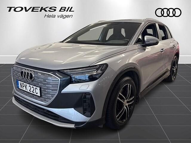 Silver Begagnad 2022 Audi Q4 e-tron Advanced SUV | 399 500 kr (Marknadspris) - Bild 1/4