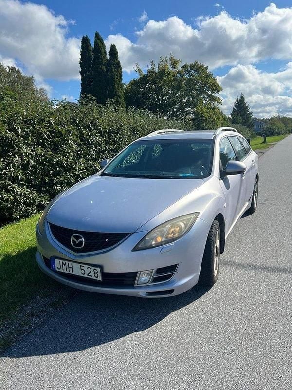 Grå Begagnad 2008 Mazda 6 Kombi | 21 000 kr (Lite dyr) - Bild 1/4