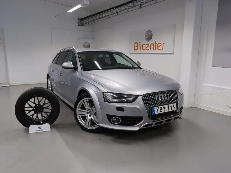 Silver Begagnad 2016 Audi A4 Allroad Sport Kombi | 169 900 kr (Bra pris) - Bild 1/3