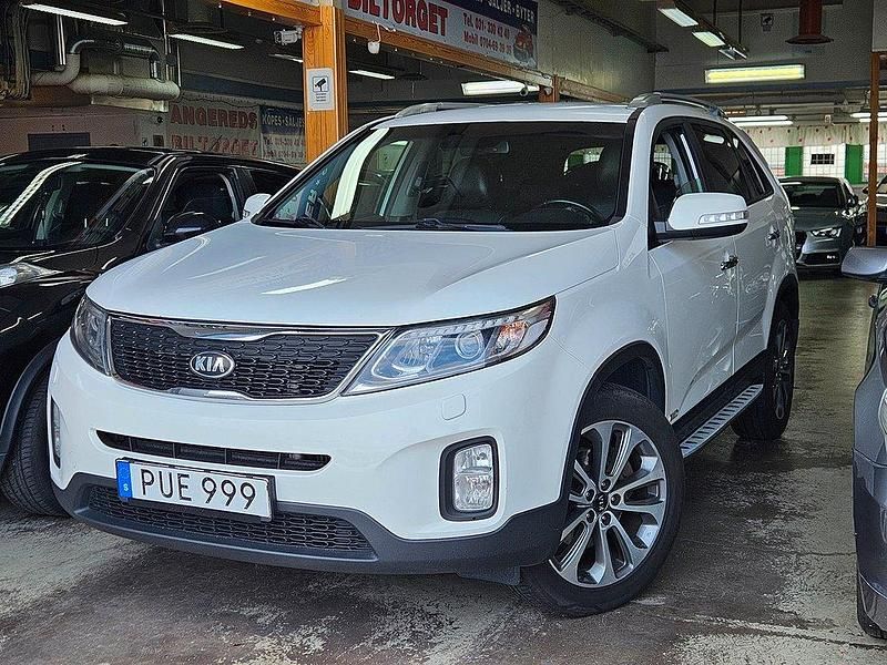 Vit Begagnad 2014 Kia Sorento SUV | 119 999 kr (Marknadspris) - Bild 1/4
