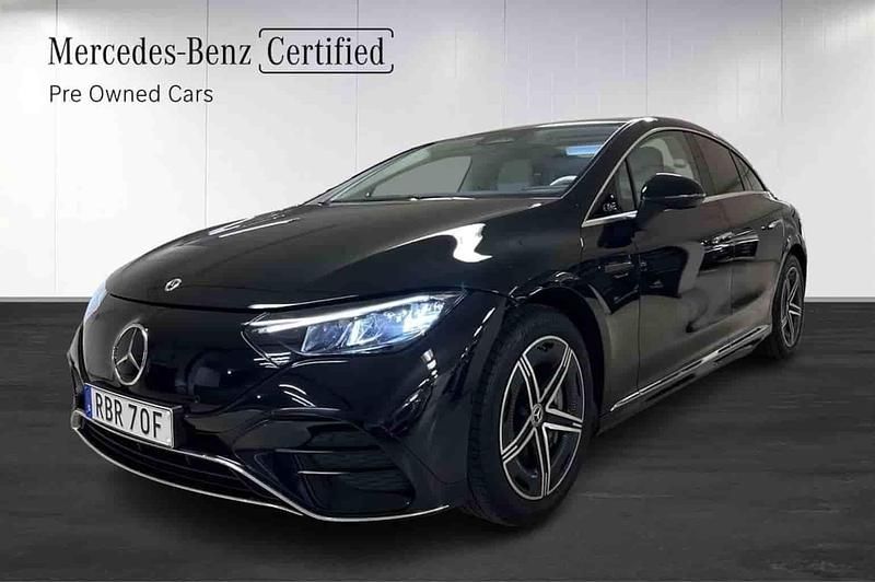 Svart Begagnad 2024 Mercedes EQE350 AMG Sedan | 664 700 kr (Superpris) - Bild 1/1