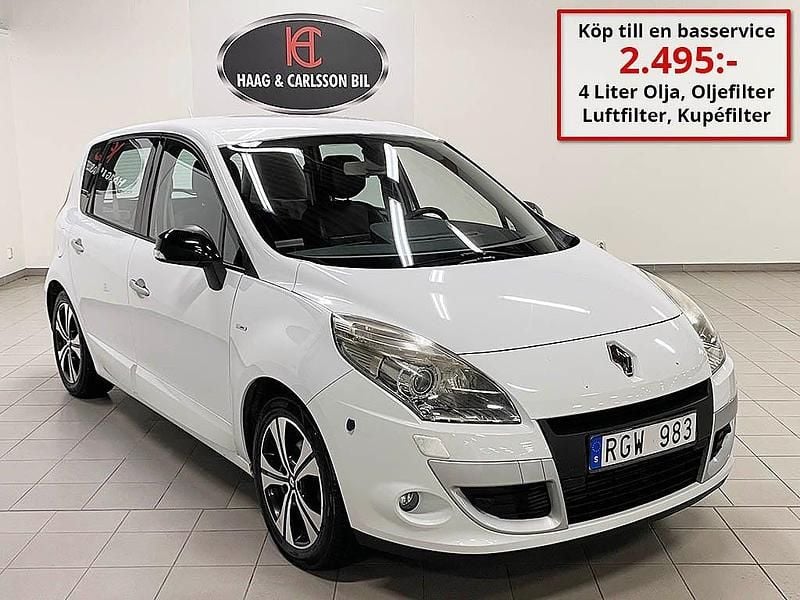Vit Begagnad 2012 Renault Scénic Minibuss | 69 000 kr (Lite dyr) - Bild 1/4