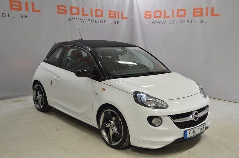 Vit Begagnad 2018 Opel Adam Open Air Halvkombi | 109 900 kr - Bild 1/4