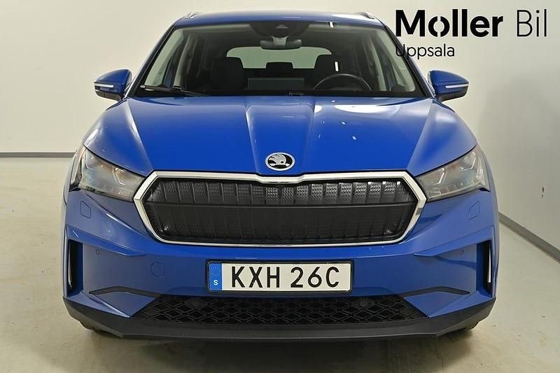 Begagnad Skoda Enyaq iV 194 kW (265 HK) 2023 Blå SUV