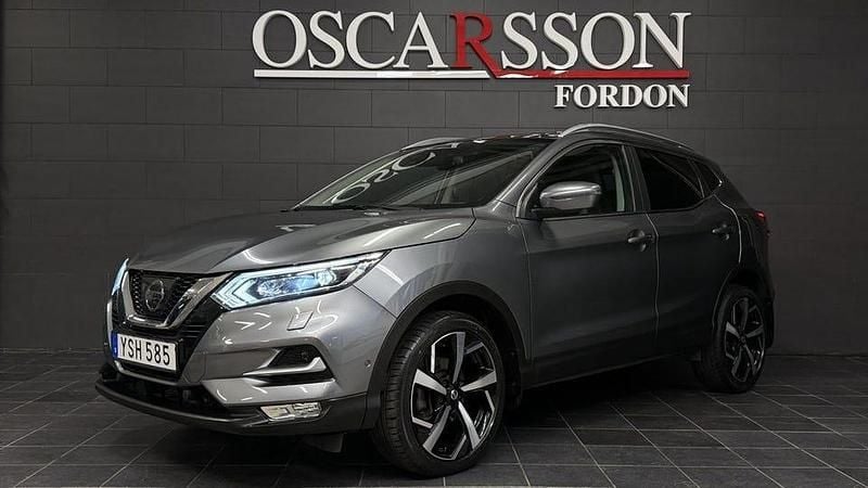 Grå Begagnad 2018 Nissan Qashqai 360º SUV | 184 900 kr (Marknadspris) - Bild 1/4