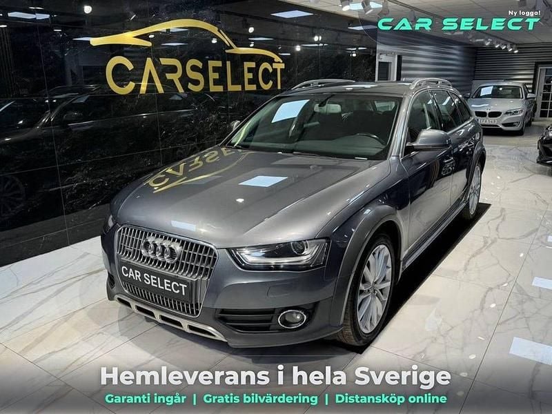 Grå Begagnad 2014 Audi A4 Allroad Kombi | 139 800 kr (Marknadspris) - Bild 1/4