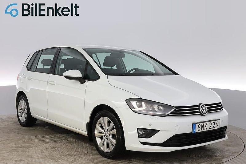 Vit Begagnad 2015 VW Golf VII Halvkombi | 69 900 kr (Bra pris) - Bild 1/4