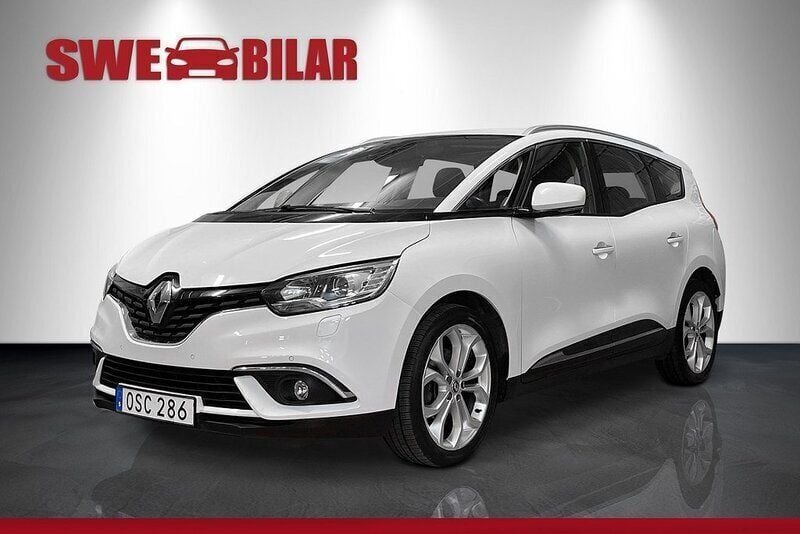 Vit Begagnad 2017 Renault Grand Scénic IV Minibuss | 129 900 kr (Superpris) - Bild 1/4