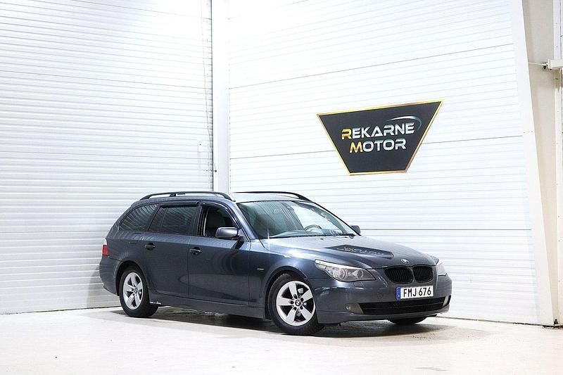 Grå Begagnad 2007 BMW 520 M Sport Kombi | 59 900 kr (Bra pris) - Bild 1/3