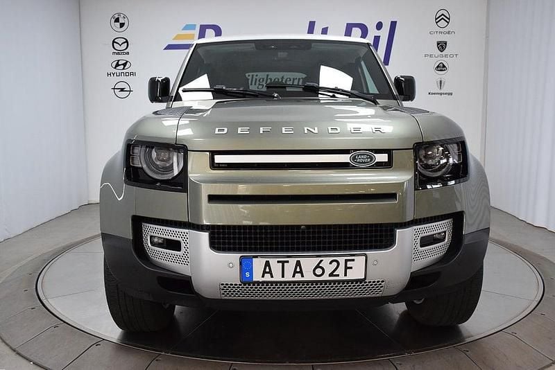 Begagnad Land Rover Defender SE 400 HK (294 kW) 2021 Grön SUV