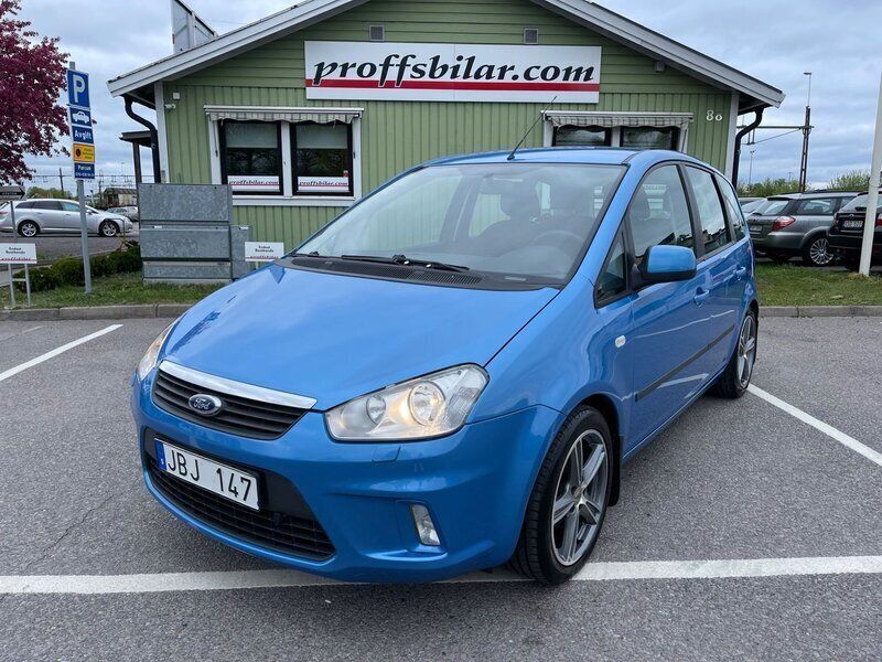 Blå Begagnad 2010 Ford C-MAX Minibuss | 74 900 kr - Bild 1/4