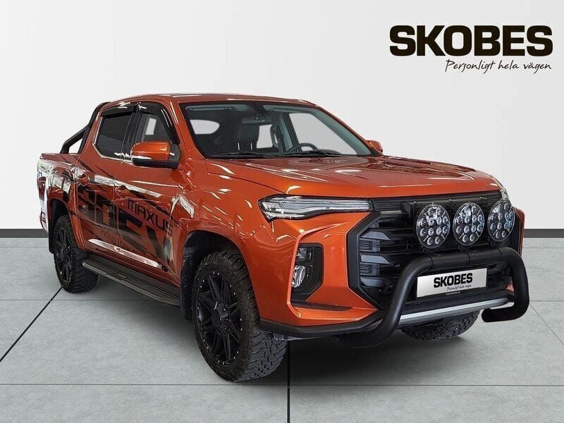 Orange Begagnad 2023 Maxus e-T90 Pickup | 439 400 kr (Lite dyr) - Bild 1/4