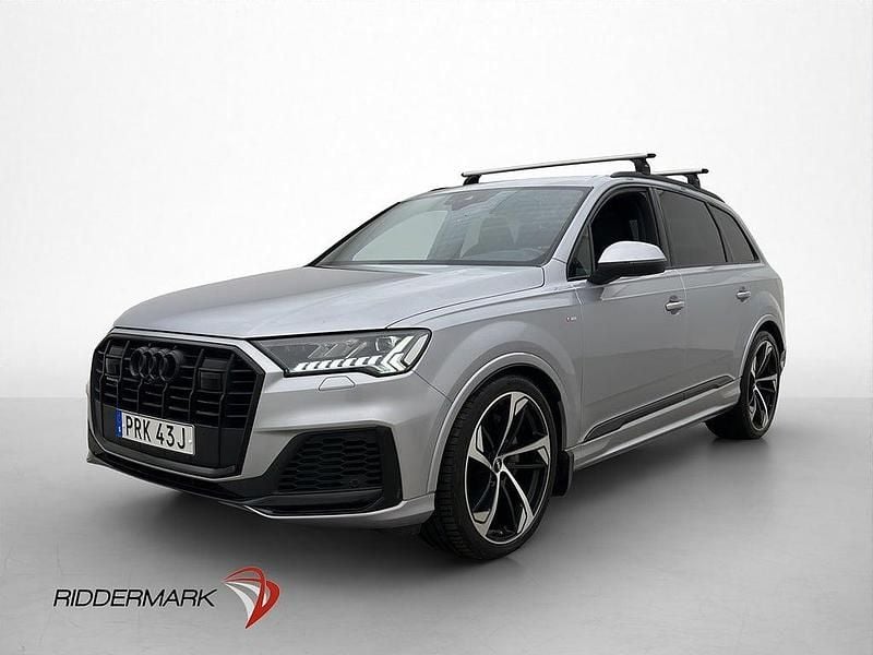 Begagnad Audi Q7 S-Line 286 HK (210 kW) 2019 Silver SUV