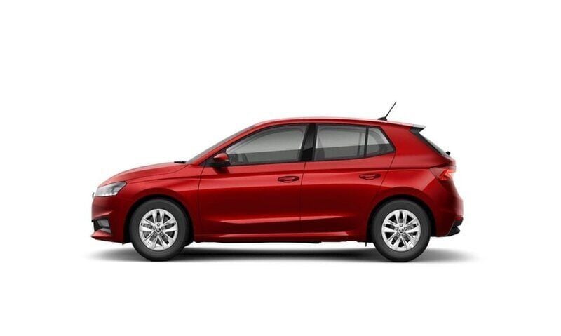 Röd Ny 2025 Skoda Fabia Selection Halvkombi | 217 465 kr (Superpris) - Bild 1/4