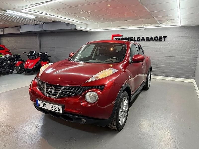 Begagnad Nissan Juke 117 HK (86 kW) 2010 Röd SUV