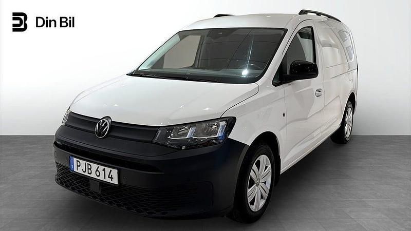 Vit Begagnad 2023 VW Caddy Maxi Minibuss | 314 900 kr (Marknadspris) - Bild 1/4