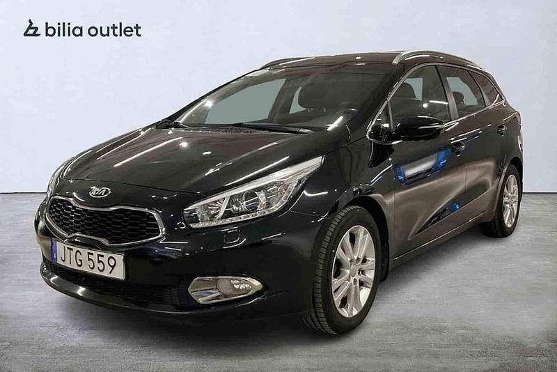 Svart Begagnad 2015 Kia Ceed Sportswagon Kombi | 89 900 kr (Marknadspris) - Bild 1/1