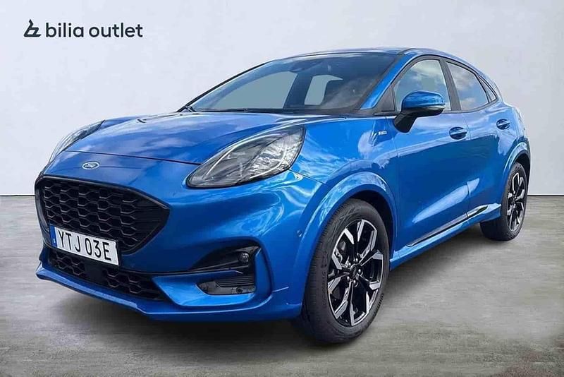 Blå Begagnad 2024 Ford Puma Gen-E SUV | 229 900 kr - Bild 1/1