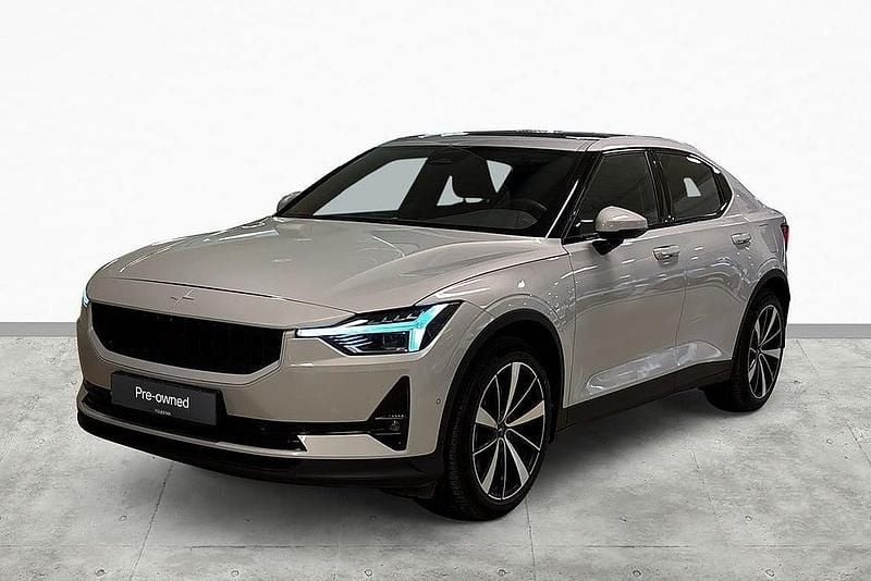Silver Begagnad 2021 Polestar 2 Plus Halvkombi | 309 900 kr (Bra pris) - Bild 1/3