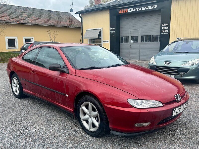 Röd Begagnad 1999 Peugeot 406 Sportkupé | 29 900 kr - Bild 1/4