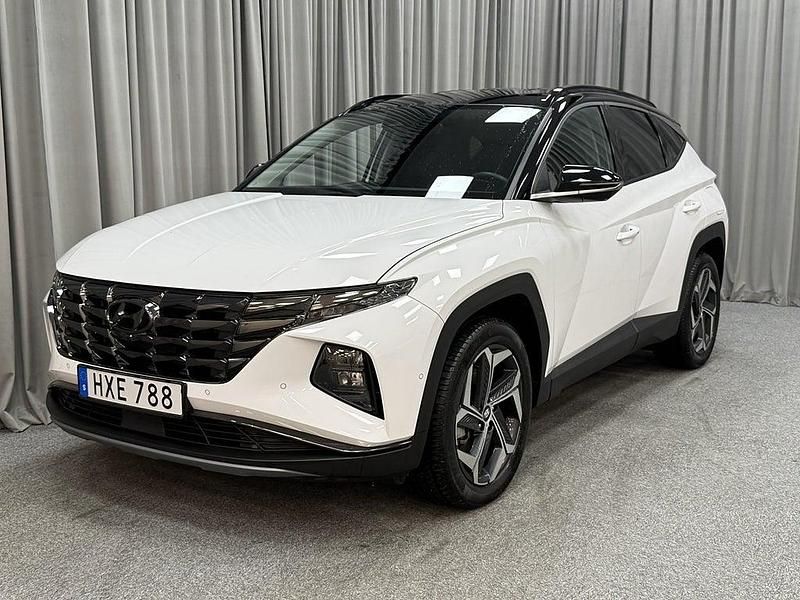 Vit Begagnad 2023 Hyundai Tucson Advanced SUV | 369 900 kr (Marknadspris) - Bild 1/4