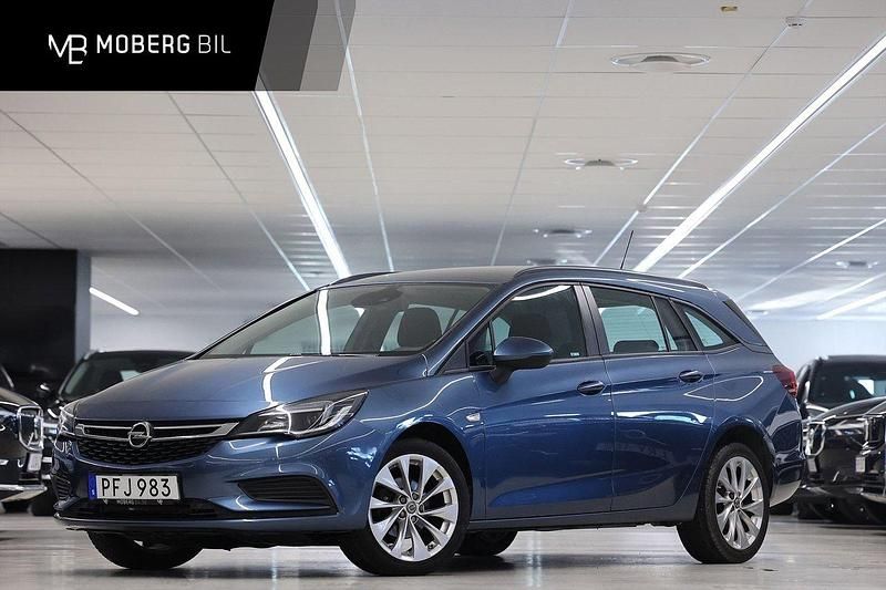Blå Begagnad 2017 Opel Astra Enjoy Kombi | 144 900 kr (Marknadspris) - Bild 1/3