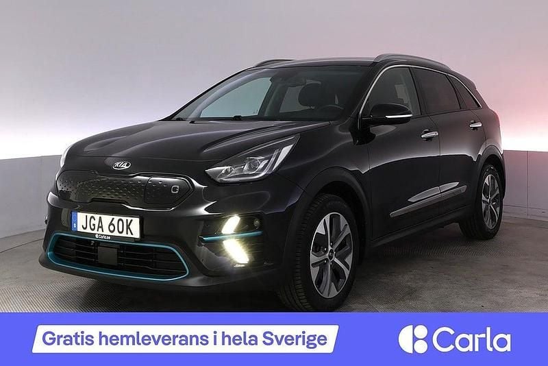Svart Begagnad 2020 Kia e-Niro Advance SUV | 246 900 kr (Marknadspris) - Bild 1/3