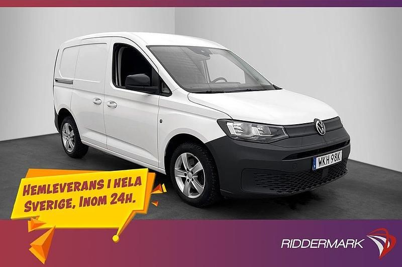 Begagnad VW Caddy 122 HK (89 kW) 2021 Vit Minibuss