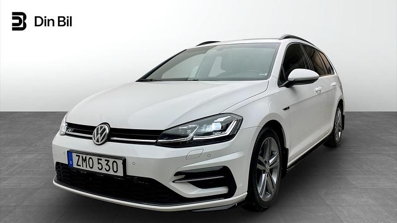 Vit Begagnad 2020 VW Golf VII GT Kombi | 214 900 kr (Marknadspris) - Bild 1/4