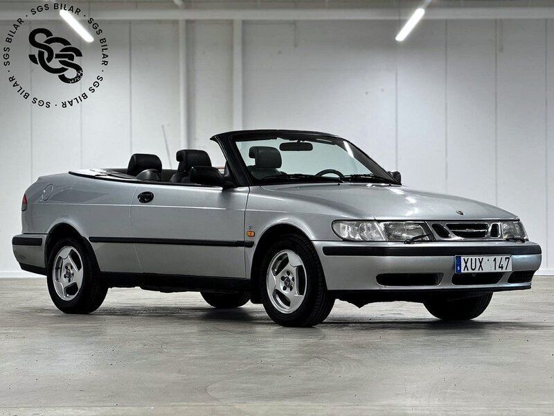 Silver Begagnad 1999 Saab 900 Cabriolet Cab | 54 900 kr - Bild 1/4