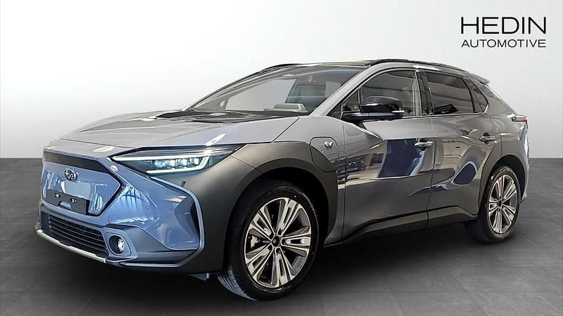 Grå (blue) Ny 2025 Subaru Solterra SUV | 539 900 kr (Marknadspris) - Bild 1/4