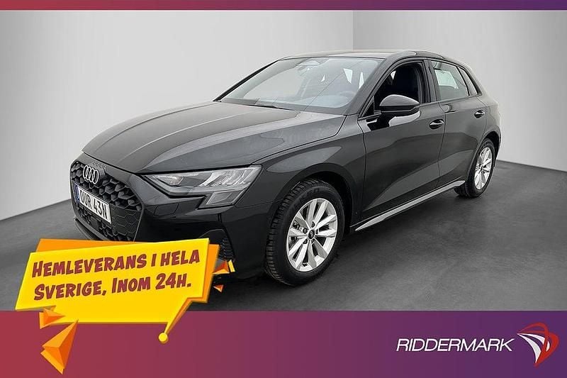 Ny Audi A3 Advanced 2026 Svart