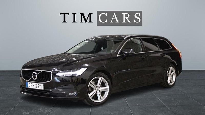 Svart Begagnad 2018 Volvo V90 Momentum Kombi | 194 999 kr (Bra pris) - Bild 1/4