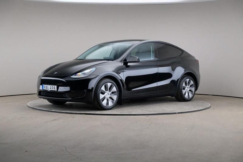 Svart Begagnad 2023 Tesla Model Y Long Range AWD SUV | 399 000 kr (Marknadspris) - Bild 1/4