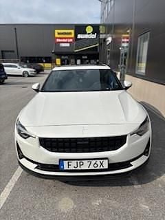 Vit Begagnad 2021 Polestar 2 Performance Halvkombi | 325 000 kr (Marknadspris) - Bild 1/4