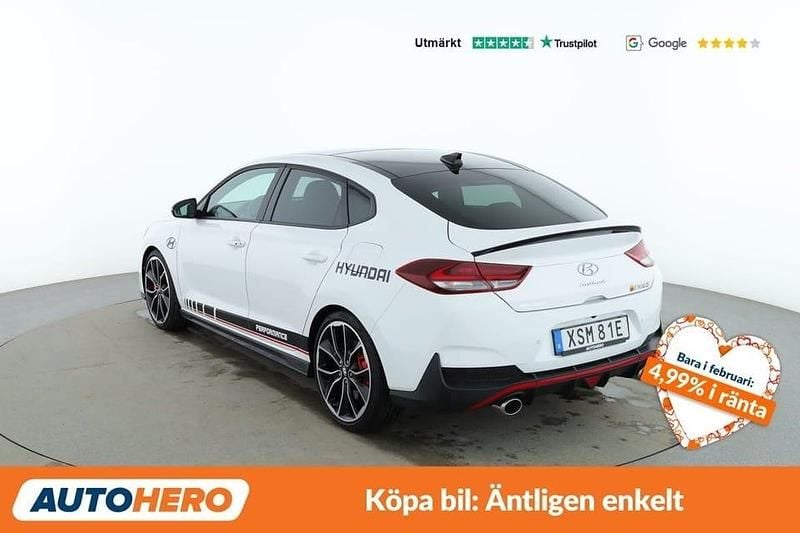 Begagnad Hyundai i30 N Performance 279 HK (205 kW) 2019 Vit Sedan