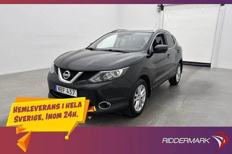 Svart Begagnad 2016 Nissan Qashqai 360º SUV | 139 900 kr (Marknadspris) - Bild 1/3