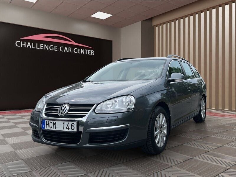 Mörkgrå Begagnad 2008 VW Golf VI Kombi | 74 900 kr (Marknadspris) - Bild 1/4