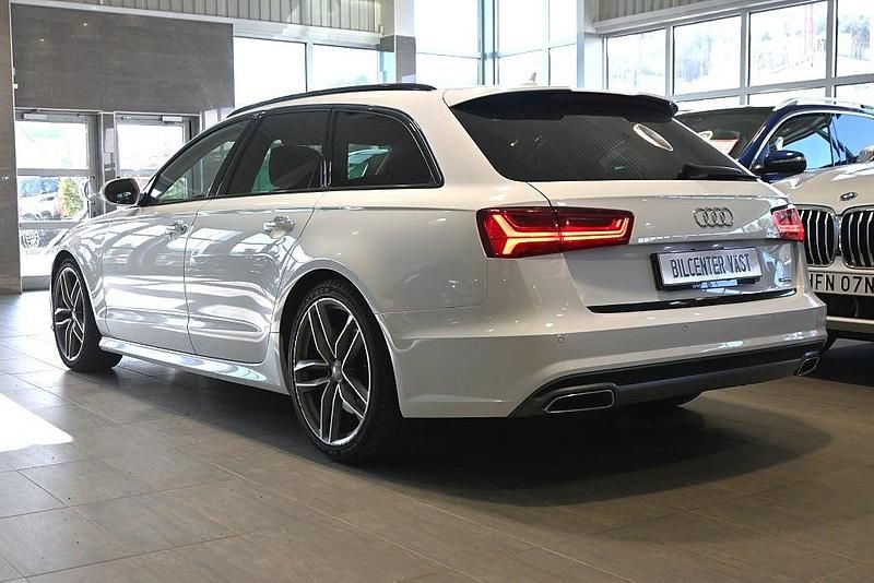 Begagnad Audi A6 S-Line 272 HK (200 kW) 2015 Vit Kombi