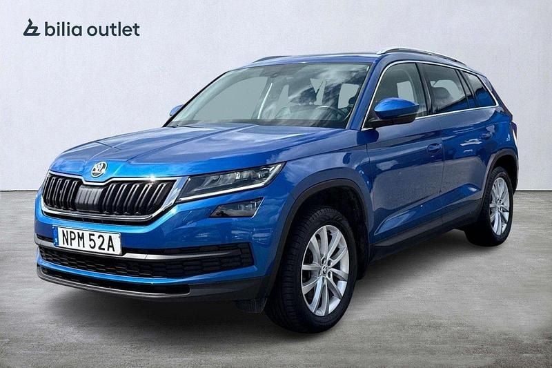 Blå Begagnad 2020 Skoda Kodiaq Business Line SUV | 359 900 kr (Lite dyr) - Bild 1/4